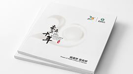 豪森醫藥20周年慶企業紀念宣傳畫冊設計