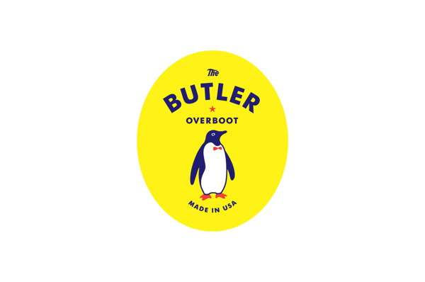 上海品牌設(shè)計公司設(shè)計分享——Butler Boots兒童雨鞋（靴）品牌設(shè)計-企鵝標(biāo)志設(shè)計