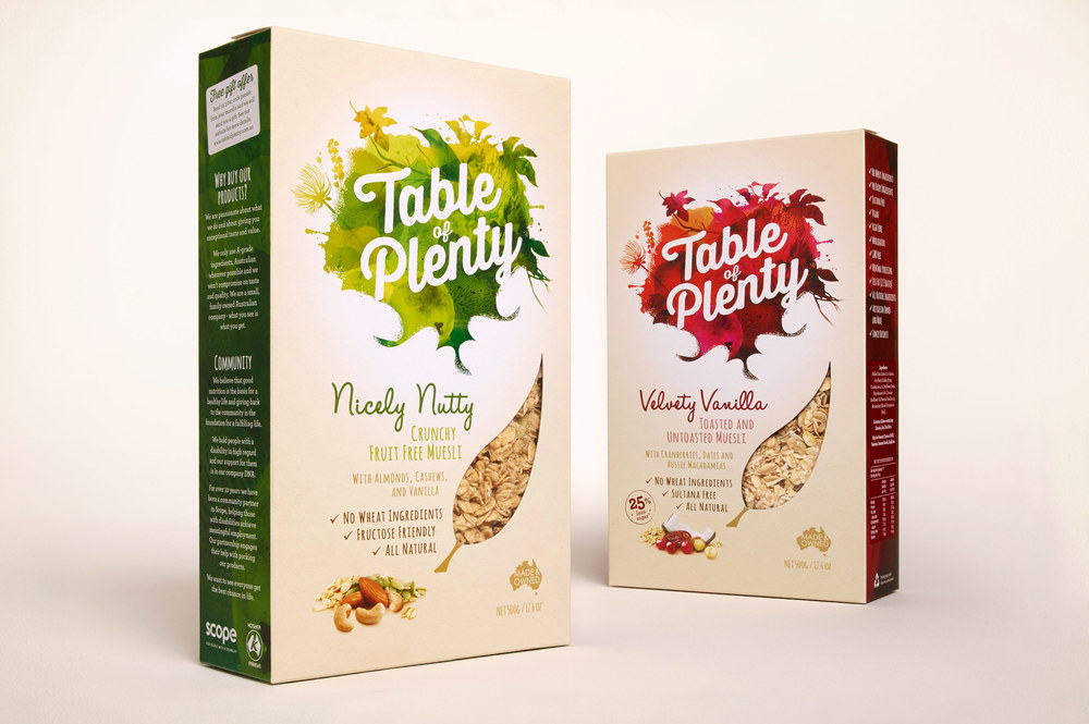 Plenty 燕麥有機食品包裝設計欣賞——上海包裝設計公司2