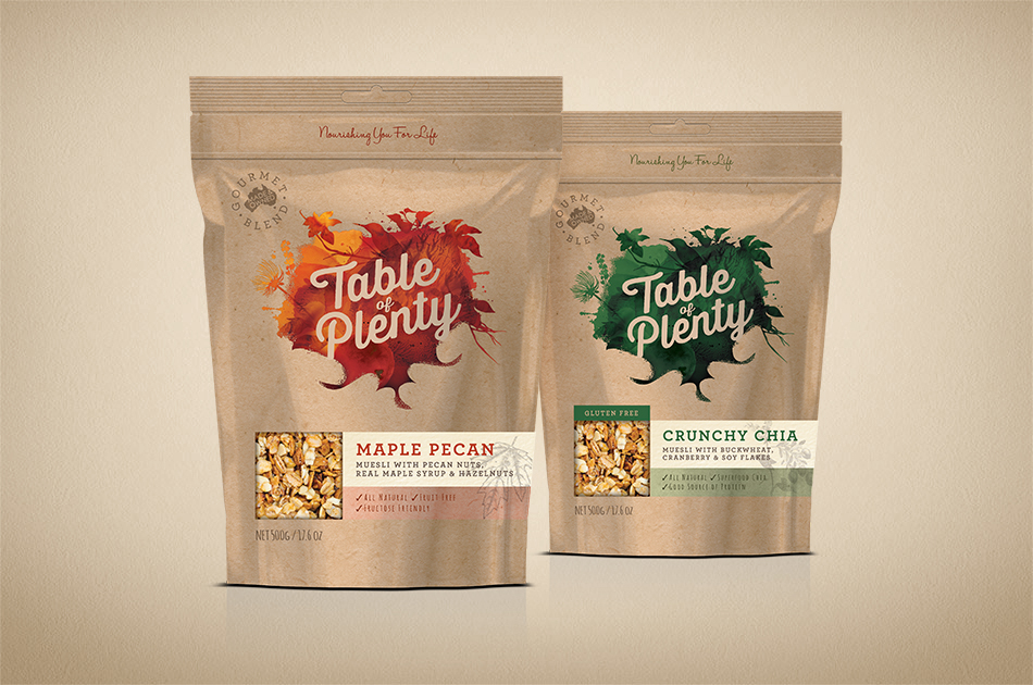 Plenty 燕麥有機食品包裝設計欣賞——上海包裝設計公司-紙袋設計