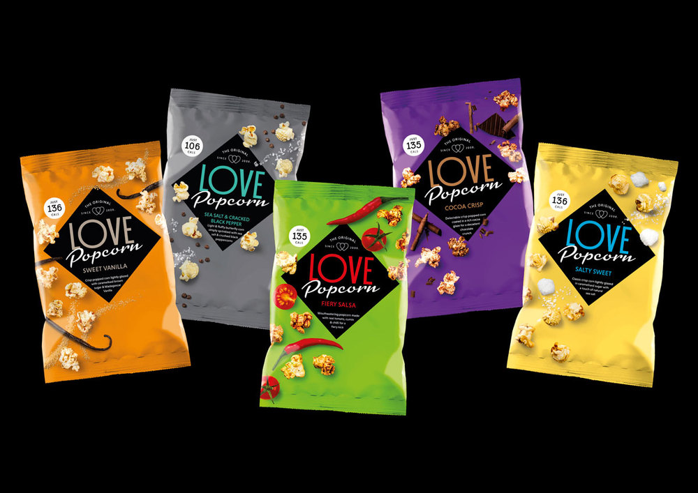 Love Popcorn 愛情爆米花包裝設計—上海包裝設計公司包裝設計分享1