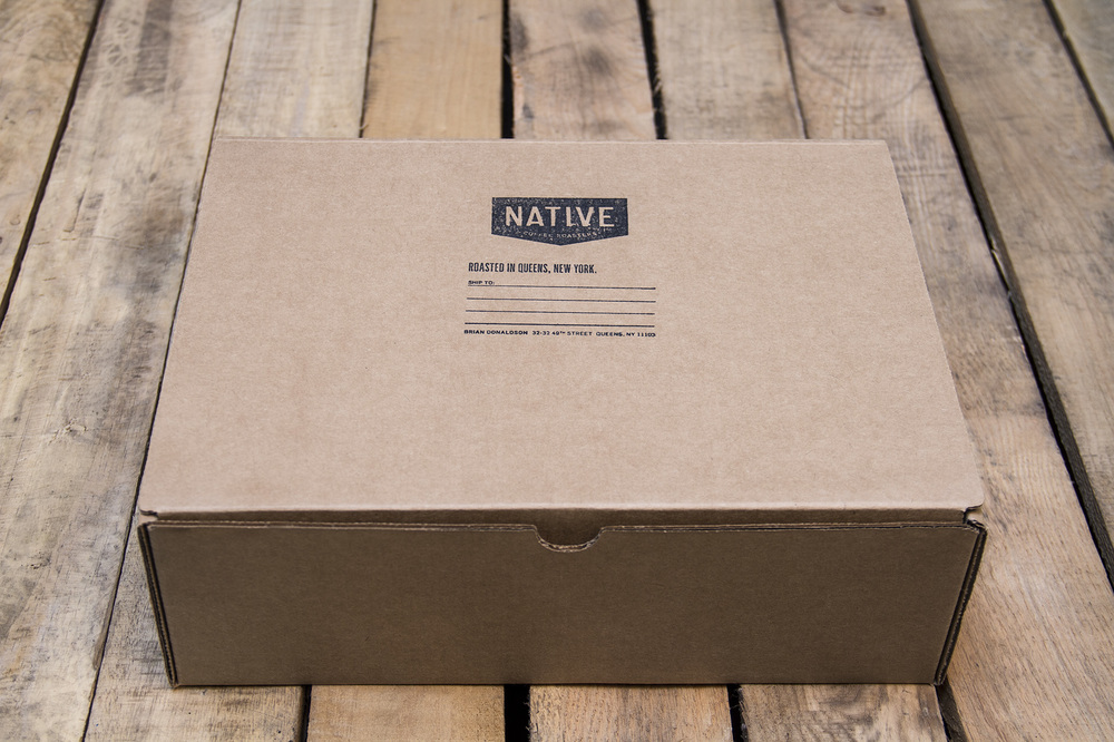 5美國咖啡烘焙店Native Coffee Roasters 品牌形象設計包裝設計