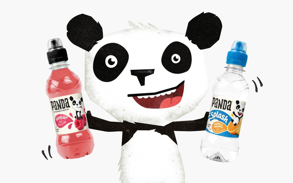 4.1.PANDA Soft Drinks 熊貓兒童軟飲料品牌標志設計、卡通形象設計、包裝設計-尚略廣告品牌策劃公司、標志設計公司、畫冊設計公司、包裝設計公司