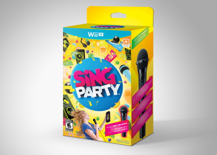 5.Wii U sing party歌唱會公關活動 標志設計、平面設計、包裝設計-尚略品牌設計公司，包裝設計公司