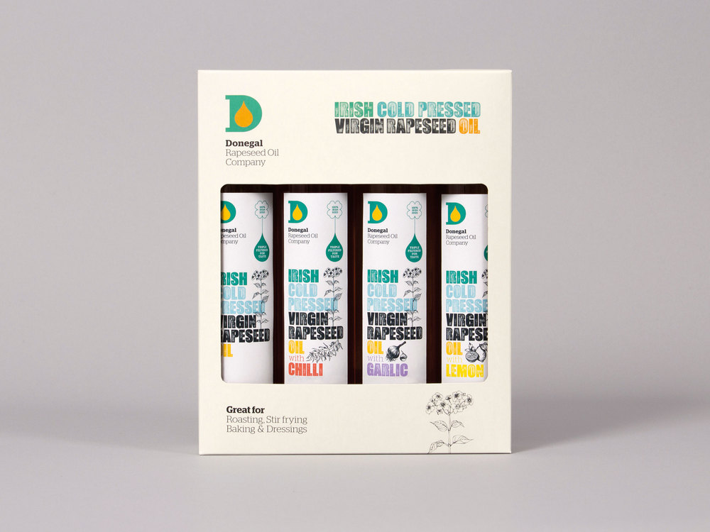 1.上海設(shè)計公司——多尼戈爾 Donegal Rapeseed Oil 菜籽油食用油標志設(shè)計包裝設(shè)計 package DESIGN -尚略廣告上海品牌設(shè)計公司包裝設(shè)計公司