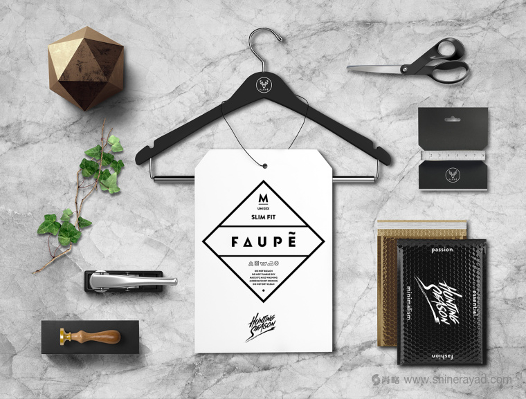 FAUPè 高級時尚女裝服飾品牌VI形象設計-上海VI設計公司9