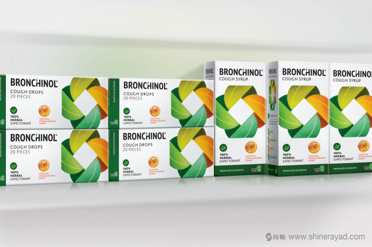 Bronchinol止咳藥藥品包裝設(shè)計(jì)-上海藥品包裝設(shè)計(jì)公司4