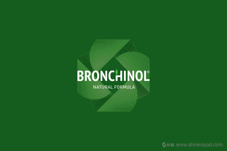 Bronchinol止咳藥藥品品牌LOGO設(shè)計(jì)-上海LOGO設(shè)計(jì)公司2