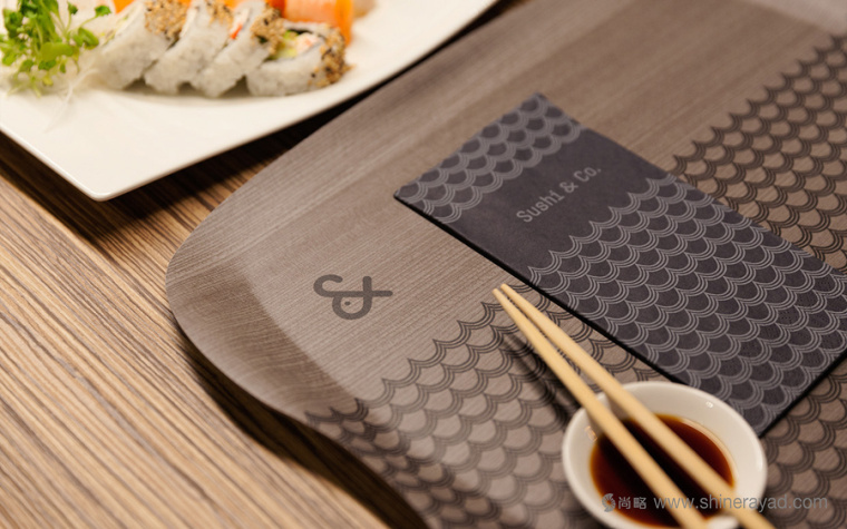 Sushi & Co 郵輪餐廳餐飲品牌VI形象設計-上海餐飲VI設計公司8