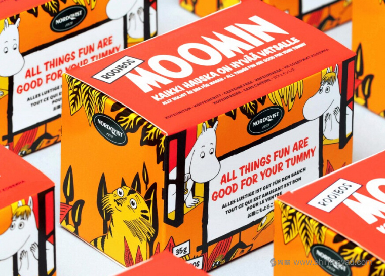 卡通漫畫風格moomin授權果酒包裝設計-上海包裝設計公司包裝設計欣賞6