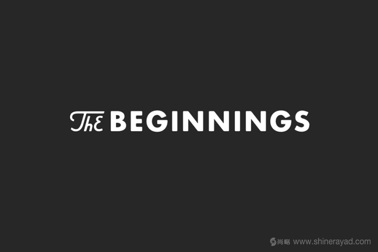The Beginnings 早餐食品標志設計3