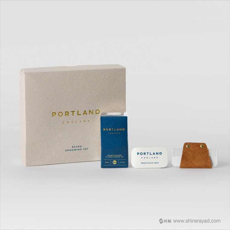 上海包裝設(shè)計(jì)公司尚略分享：Portland 男士護(hù)膚品化妝品包裝設(shè)計(jì)7