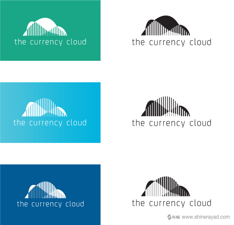 The Currency Cloud 云貨幣在線支付交易金融技術公司logo設計-上海logo設計公司2