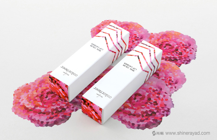 Colorneer 彩妝品牌玫瑰花瓣化妝品包裝設計規范-上海包裝設計公司設計欣賞1