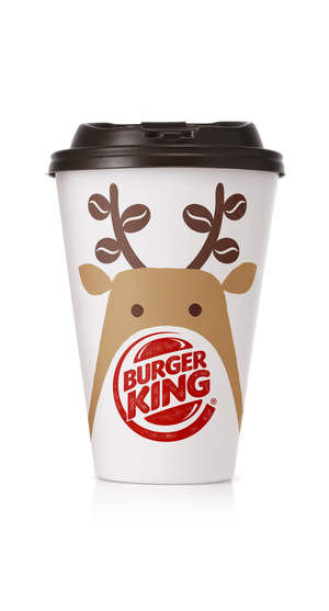 Burger King 漢堡王圣誕節日禮品咖啡杯設計-上海包裝設計公司2