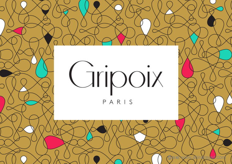 Gripoix法國珠寶制造商品牌logo設計品牌VI形象設計-上海logo設計公司-上海品牌VI形象設計公司1