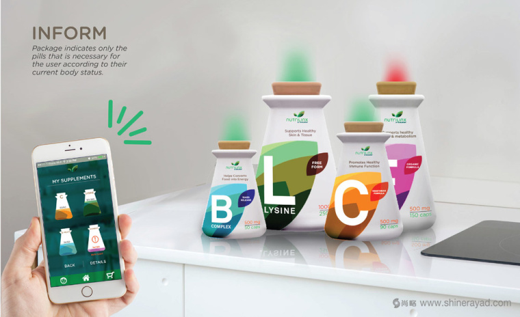 NUTRILINX 膳食營養(yǎng)補充劑保健品手機程序網(wǎng)站設計-上海品牌設計公司1