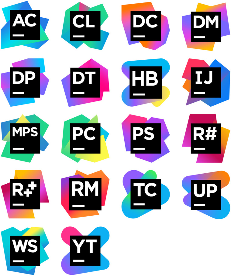 上海LOGO設(shè)計(jì)公司分享Jetbrains 軟件品牌LOGO設(shè)計(jì)2
