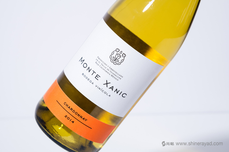 Monte Xanic 葡萄酒花朵商標設計酒標設計-上海商標設計公司-上海紅酒酒標設計公司1
