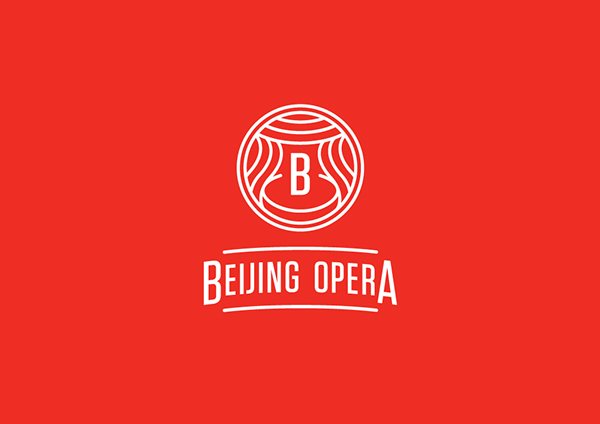 上海標志設(shè)計公司分享開普敦 Beijing Opera 中式餐廳標志組合設(shè)計