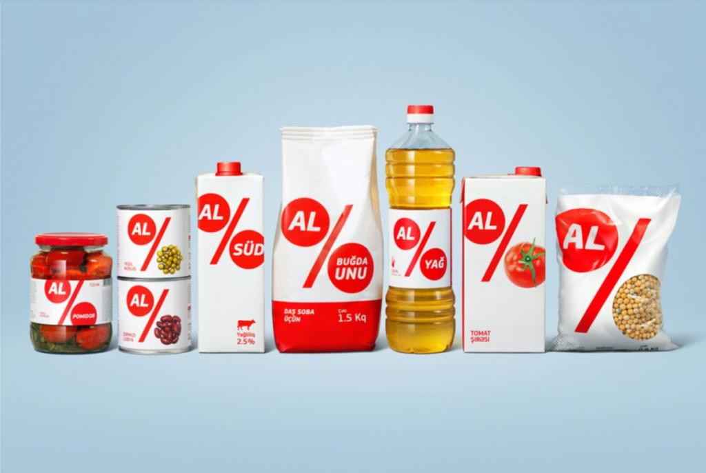 上海品牌設計公司分享：Al Market 廉價超市賣場品牌形象設計2-包裝設計