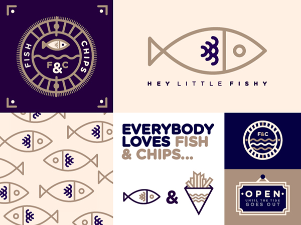 上海品牌策劃設(shè)計(jì)公司設(shè)計(jì)分享：Fish & Chips 水產(chǎn)魚品牌形象設(shè)計(jì)8