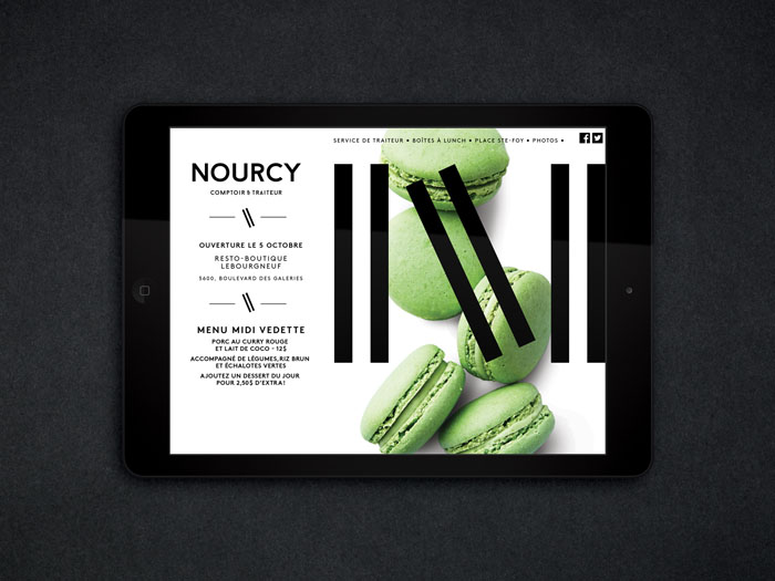 Nourcy 餐廳品牌形象設計空間SI設計16-餐廳網站策劃設計