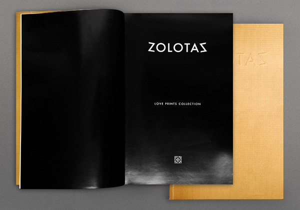 Zolotas 品牌黃金珠寶畫冊設計欣賞9