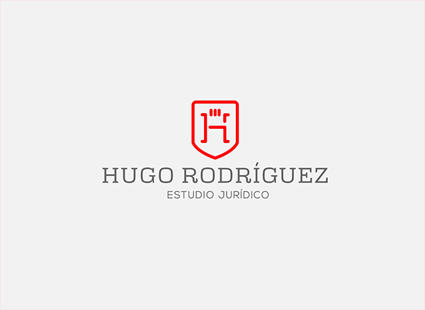 上海品牌策劃設計公司分享：Hugo律師事務所標志設計品牌形象設計7