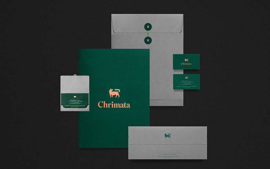 上海品牌策劃設計公司分享：Chrimata投資咨詢公司品牌形象設計VI設計1