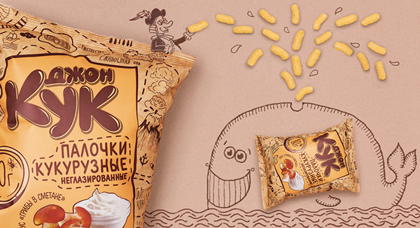 John Cook 休閑食品品牌命名標志設計包裝設計5 John Cook 休閑食品品牌命名標志設計包裝設計5