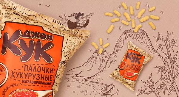 John Cook 休閑食品品牌命名標志設計包裝設計2 John Cook 休閑食品品牌命名標志設計包裝設計2