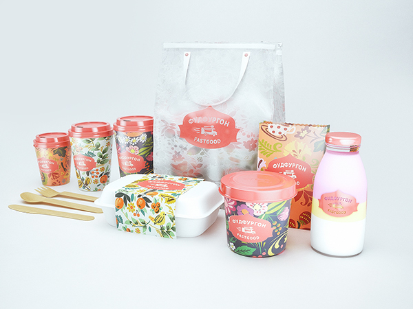 FoodFurgon 奶茶速飲餐車品牌形象設(shè)計VI設(shè)計2