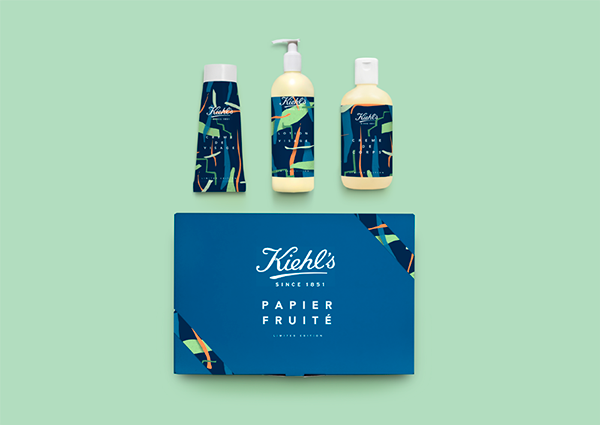 Kiehl''s 果汁飲料瓶裝筆觸藝術包裝設計-上海尚略包裝設計公司分享4