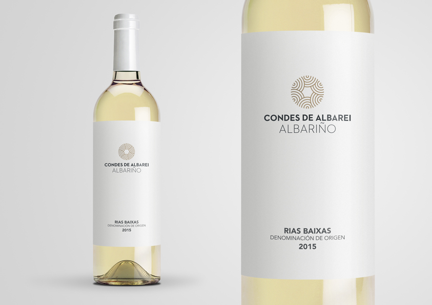 Condes de Albarei 葡萄酒莊包裝設計1