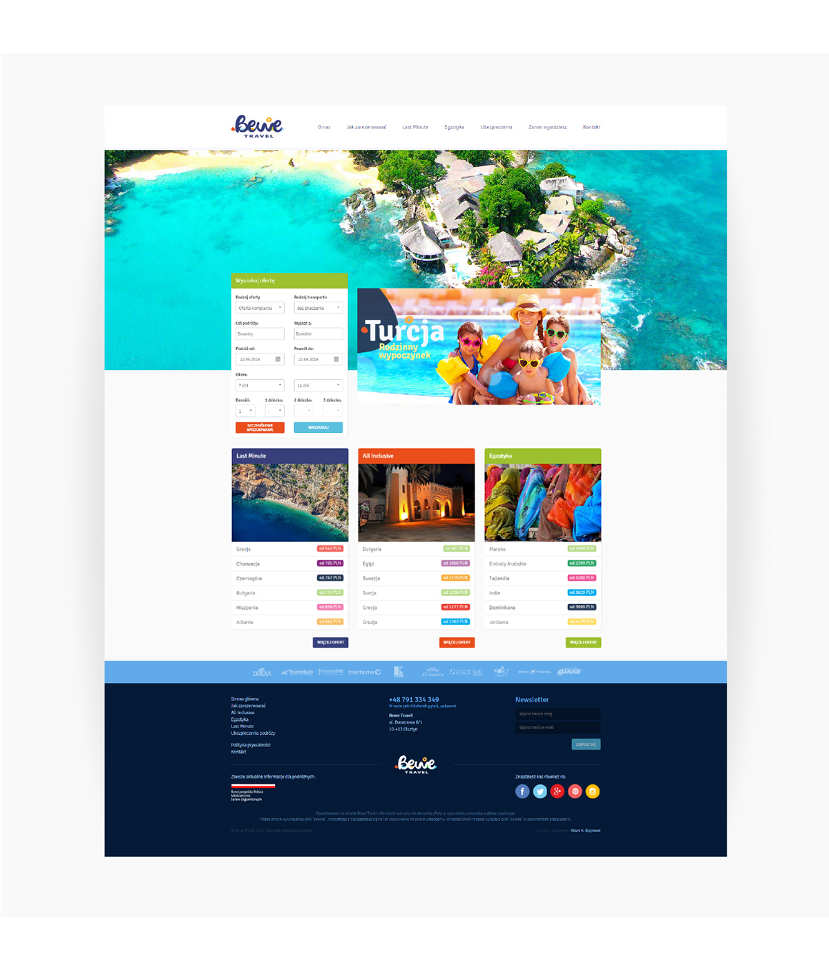 Bewe 旅游中介公司標志設計網站設計-上海品牌設計公司設計分享