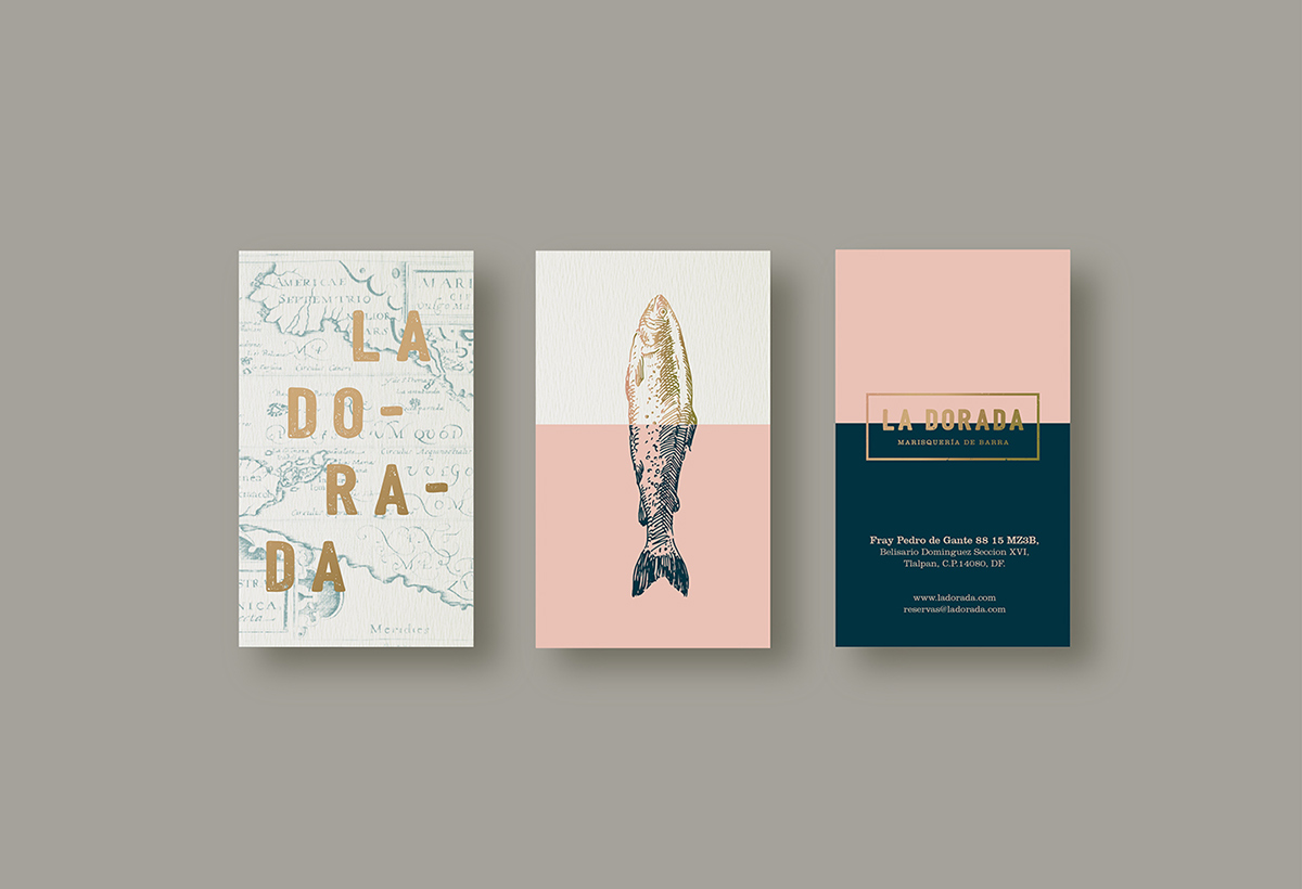 La Dorada 海洋餐廳品牌VI形象設計4
