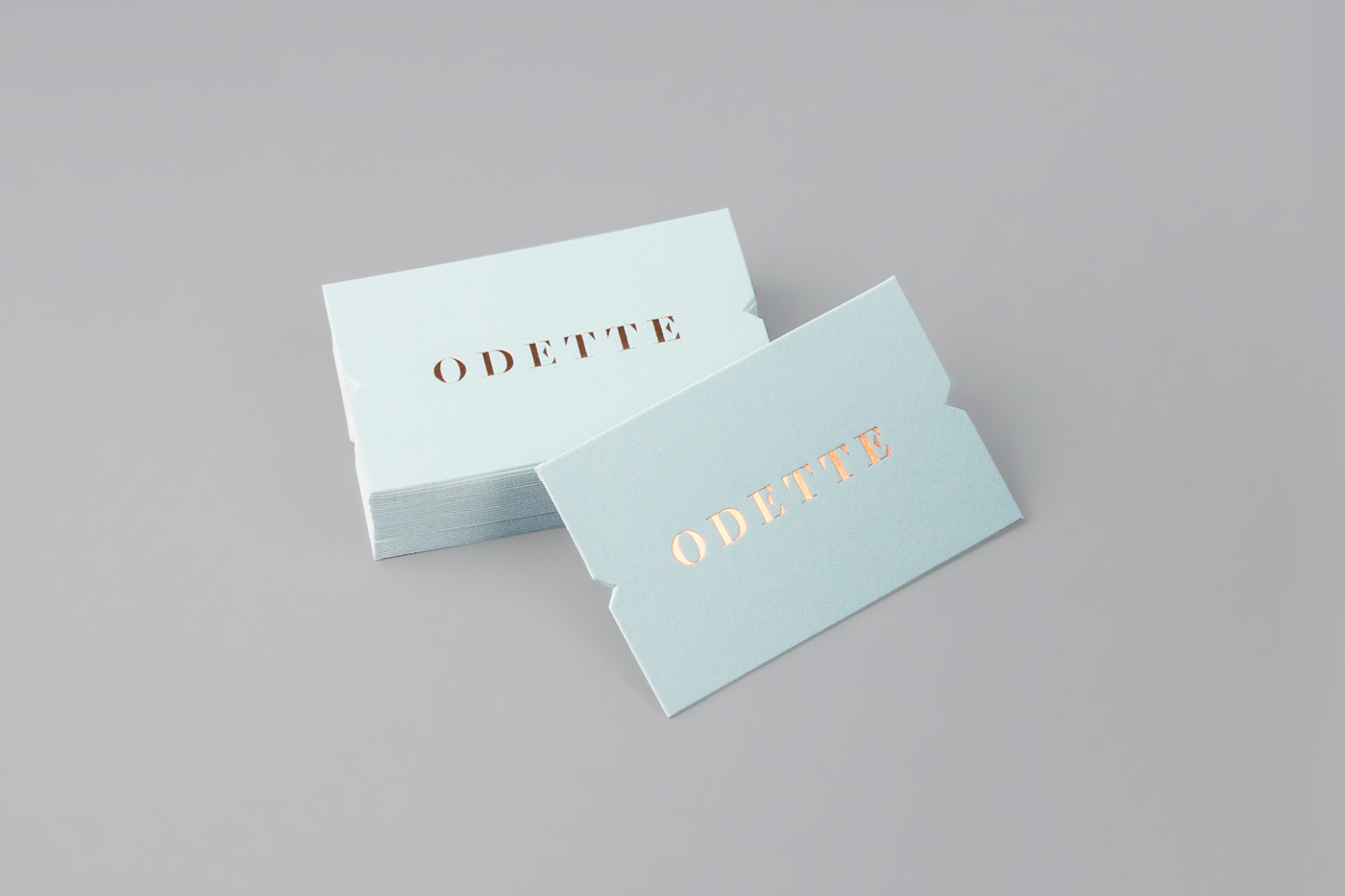 Odette 烘培面包店標志設計品牌VI形象設計7
