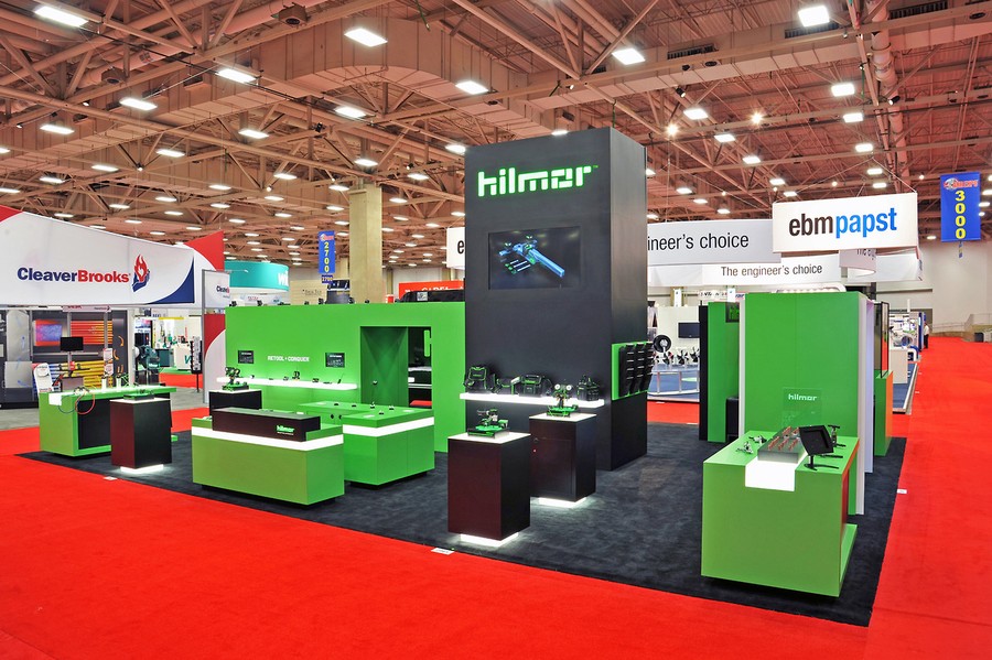 hilmor 彎管機與HVAC/ R工具品牌形象設計之展會展臺設計