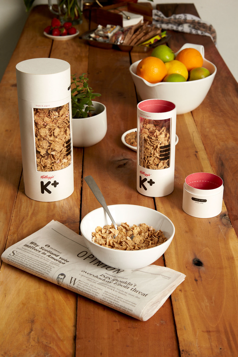 K+燕麥谷物食品包裝設計-上海包裝設計公司包裝設計欣賞3
