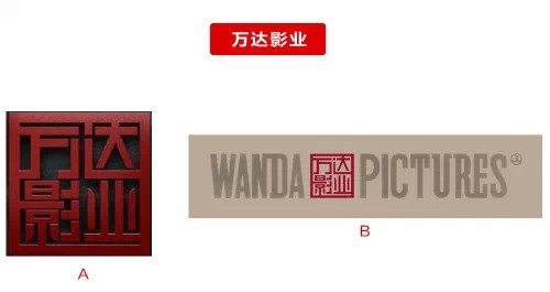 萬達影業(yè)LOGO字體設(shè)計1