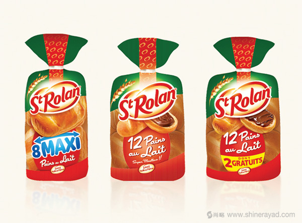 St Rolan 袋裝奶油面包品牌包裝設計3