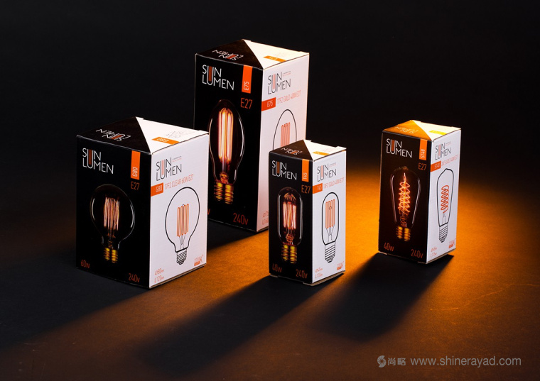 俄羅斯SunLumen電燈燈泡燈具包裝設計7