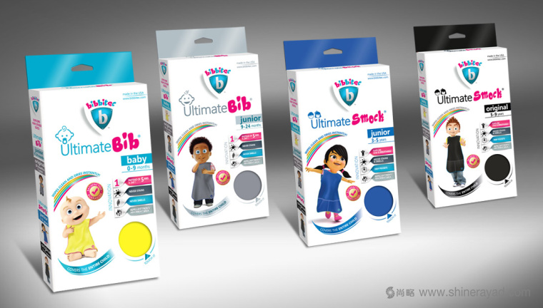 Bibbit嬰兒兒童睡衣背帶褲童裝包裝設(shè)計(jì)-上海兒童用品包裝設(shè)計(jì)公司-產(chǎn)品全家福1