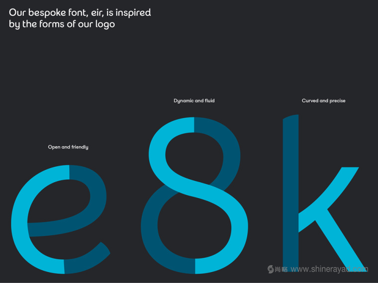 愛爾蘭電信公司Eircom品牌命名Eir與新LOGO設計VI設計9