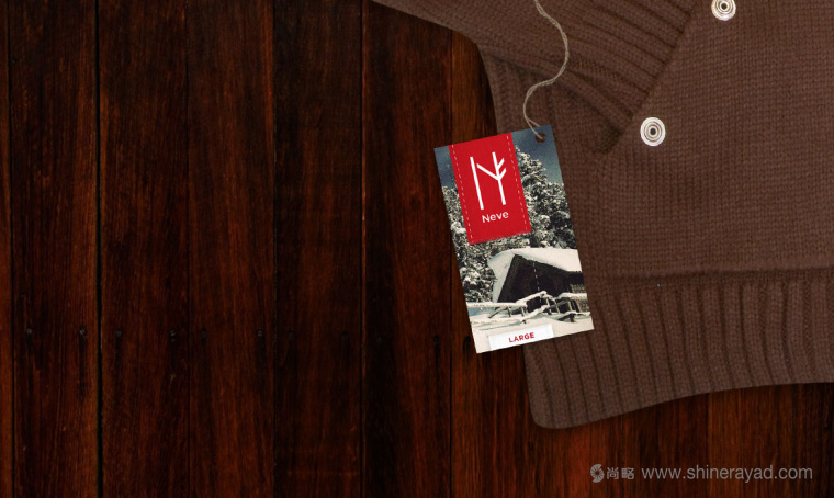 北歐Neve 戶外服飾VI設計-服飾吊牌設計-上海VI設計公司3