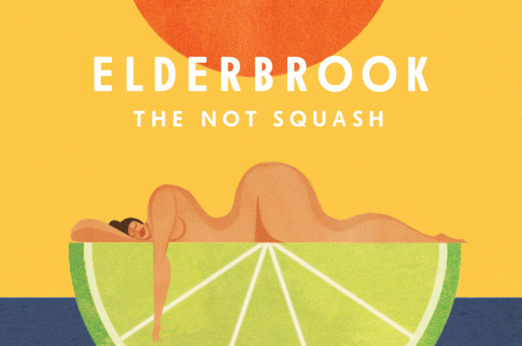 包裝欣賞：ELDERBROOK 果汁飲料包裝設(shè)計(jì)水果與人的結(jié)合插畫設(shè)計(jì)欣賞4