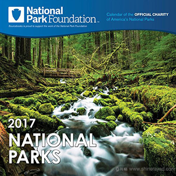 2017年美國國家公園基金會掛歷設計--2017年最佳臺歷設計靈感-上海品牌設計公司-上海平面設計公司
