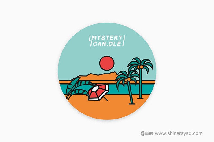 上海包裝設(shè)計(jì)公司分享Mystery Can 夏季系列蠟燭包裝設(shè)計(jì)插畫(huà)設(shè)計(jì)靈感
