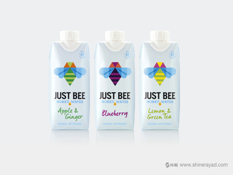 Just Bee 蜂蜜保健飲料包裝設(shè)計-上海包裝設(shè)計公司